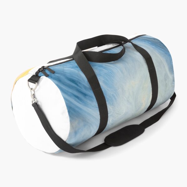 Item preview, Splash Fire con cuadro multicolor azul y naranja designed and sold by SpaceNoon.
