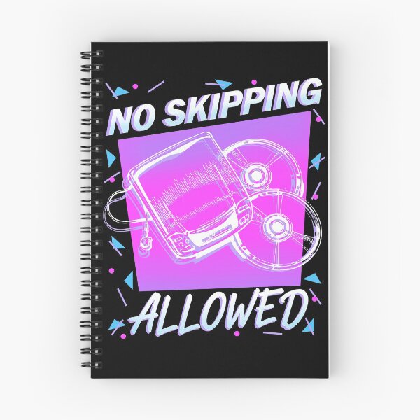 Item preview, No Skipping Allowed - Retro 80s 90s CD Player  designed and sold by AricHutfles.