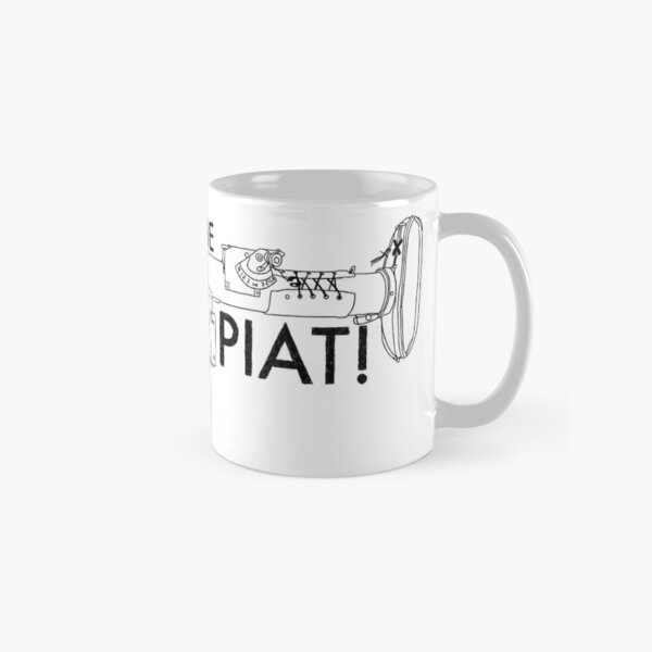 Item preview, 'Bring Up The PIAT!' Black Line Drawing designed and sold by ArmourersBench.