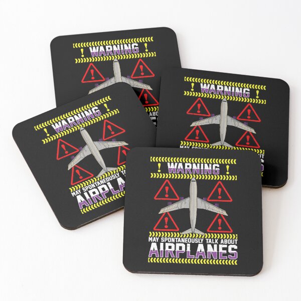 Item preview, Warning May Spontaneously Talk About Airplanes designed and sold by perfectpresents.