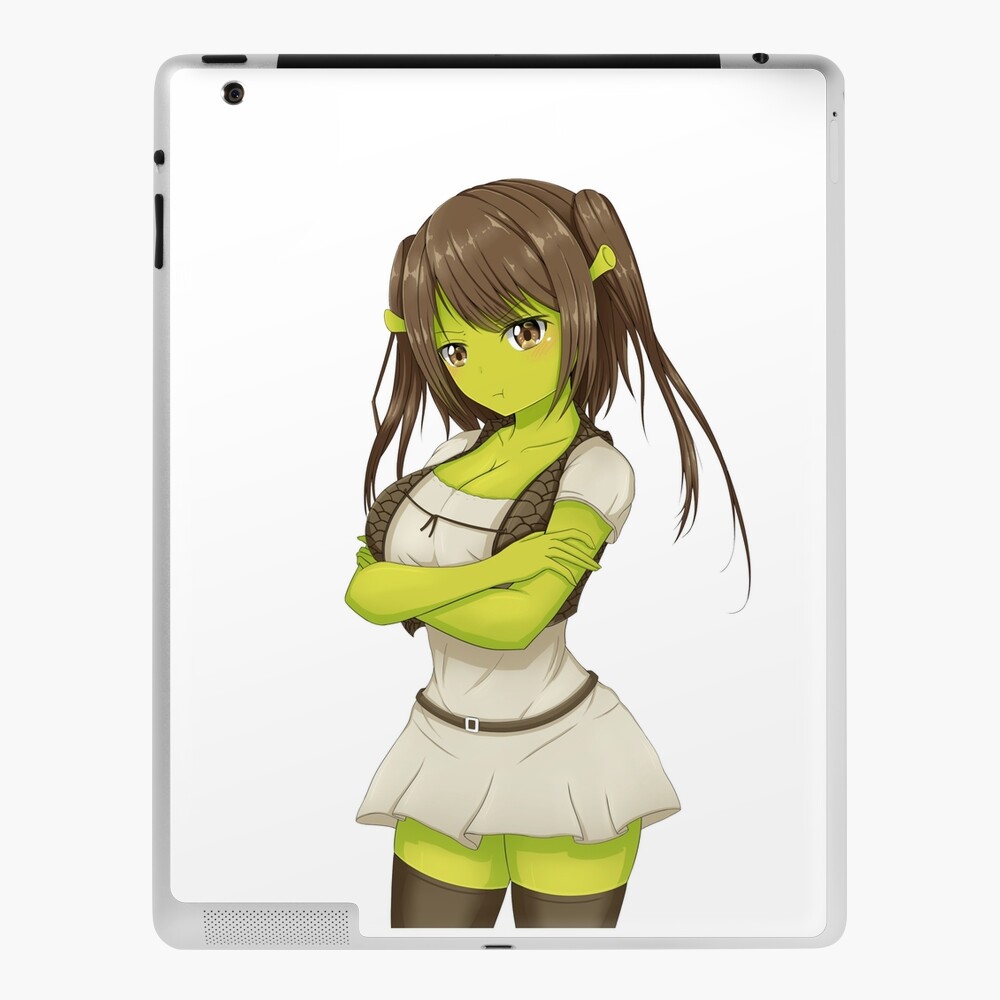 Shrek as an anime girl, Studio Ghibli | Stable Diffusion