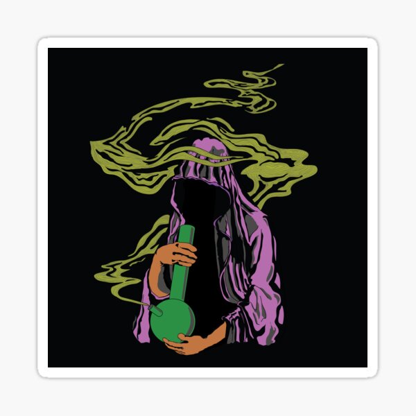 Aperçu de l'œuvre Mage des mauvaises herbes créée et vendue par HippieWizardArt.