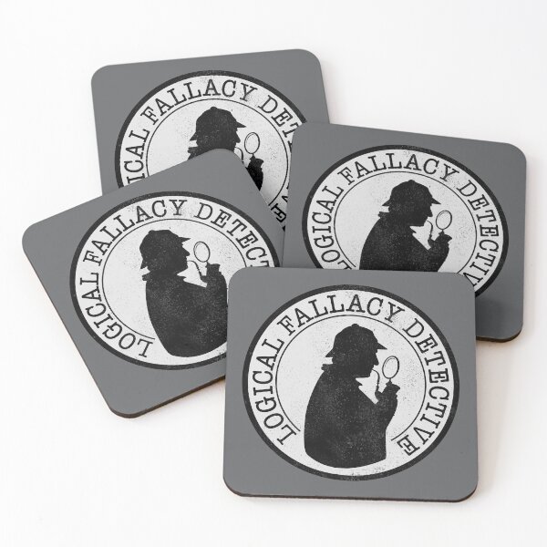 Item preview, Logical Fallacy Detective (corner distressed look) designed and sold by siggyspatsky.