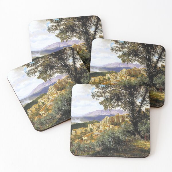 Item preview, Olevano - Albert Bierstadt - 1857 designed and sold by CJET.