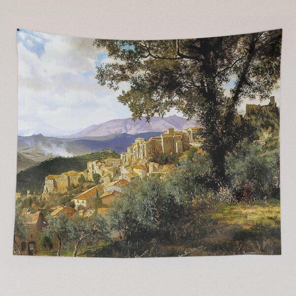 Item preview, Olevano - Albert Bierstadt - 1857 designed and sold by CJET.
