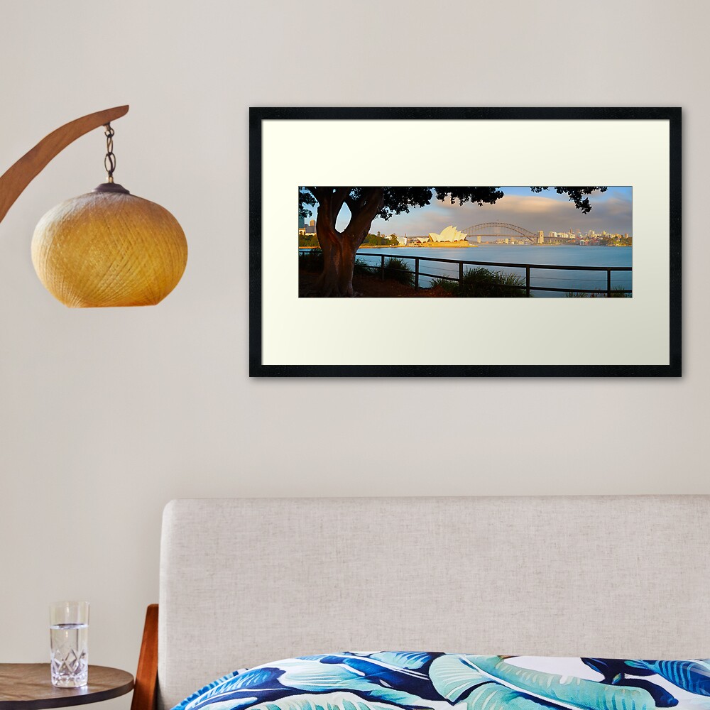 One Morning in Sydney, New South Wales, Australia Framed Art Print