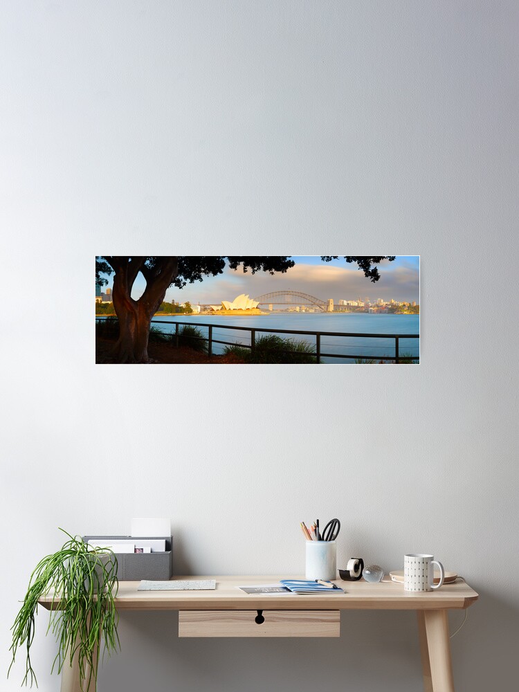Thumbnail 2 of 3, Poster, One Morning in Sydney, New South Wales, Australia designed and sold by Chockstone.