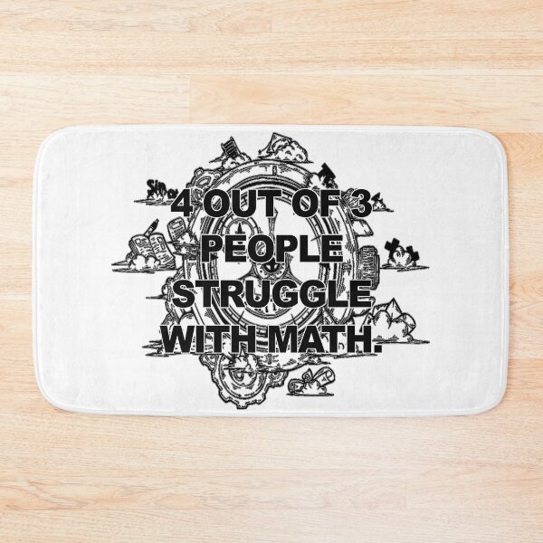 Item preview, Math Struggle designed and sold by Elfyau.