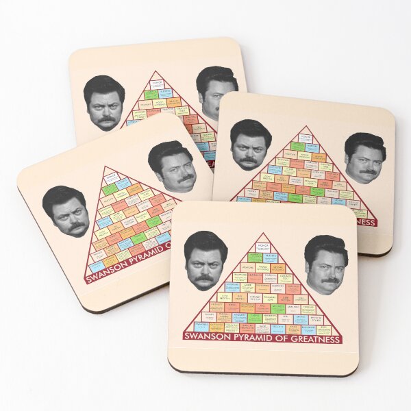 Item preview, Ron Swanson Pyramid of Greatness designed and sold by bibliophan.