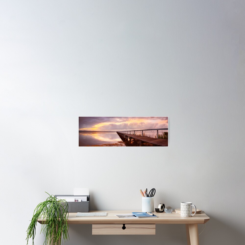 Long Jetty Sunset, New South Wales, Australia Poster