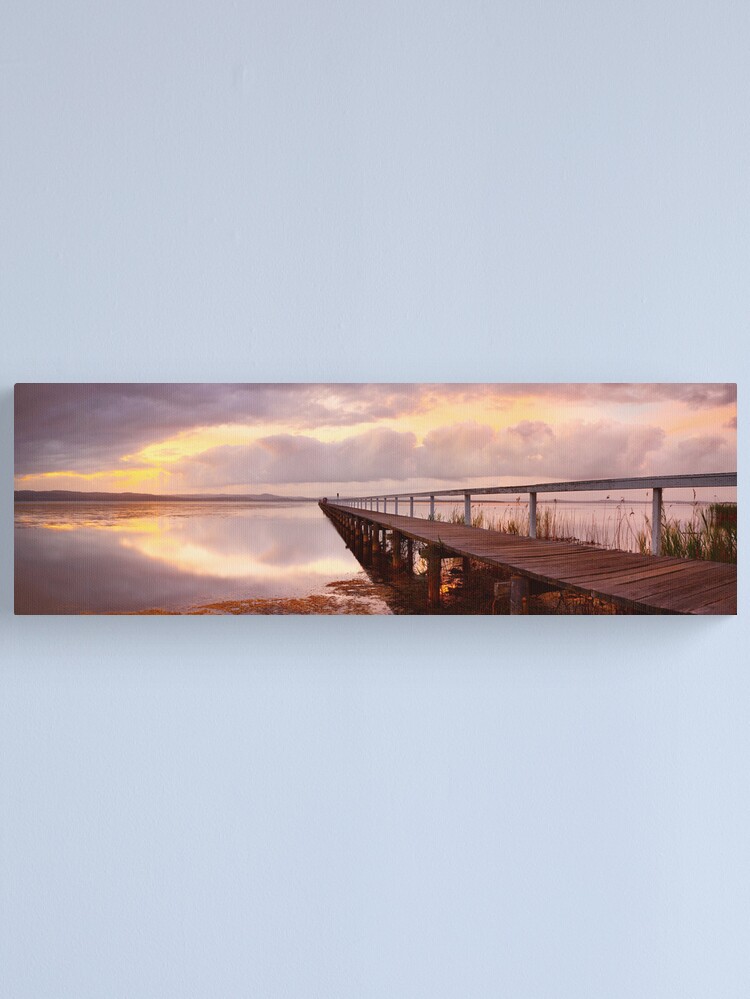 Alternate view of Long Jetty Sunset, New South Wales, Australia Canvas Print