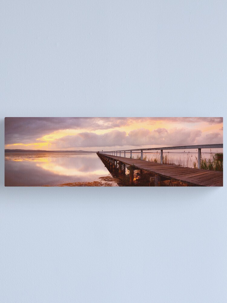Alternate view of Long Jetty Sunset, New South Wales, Australia Canvas Print