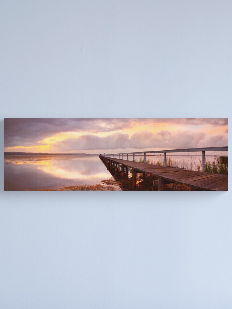 Alternate view of Long Jetty Sunset, New South Wales, Australia Canvas Print