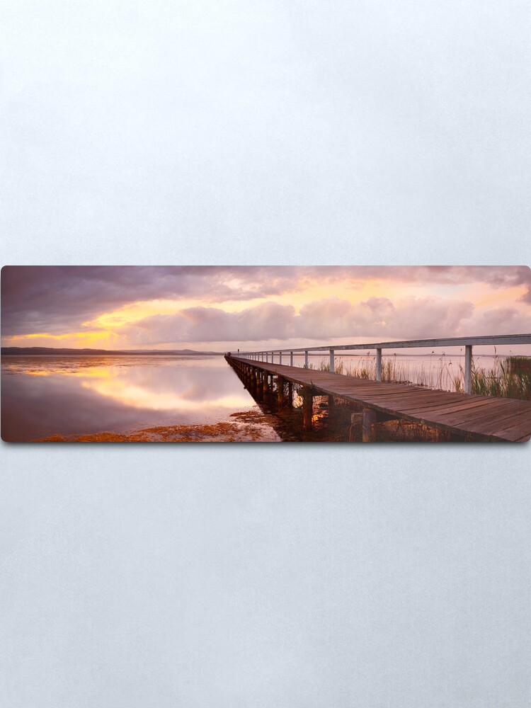 Alternate view of Long Jetty Sunset, New South Wales, Australia Metal Print