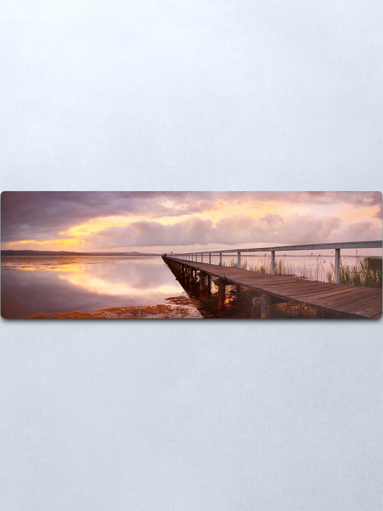 Alternate view of Long Jetty Sunset, New South Wales, Australia Metal Print