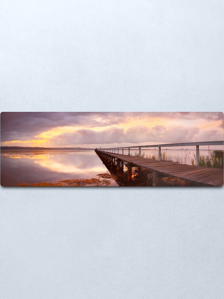 Alternate view of Long Jetty Sunset, New South Wales, Australia Metal Print