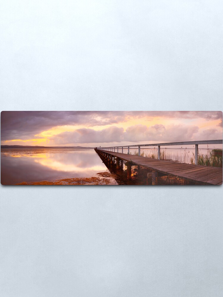 Alternate view of Long Jetty Sunset, New South Wales, Australia Metal Print