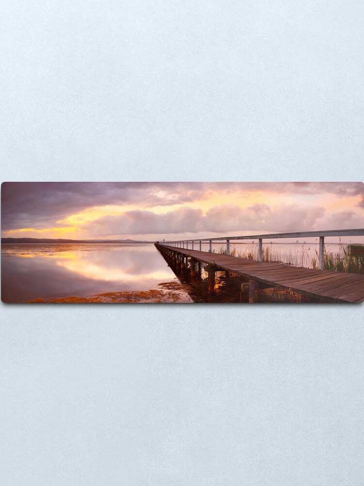 Alternate view of Long Jetty Sunset, New South Wales, Australia Metal Print