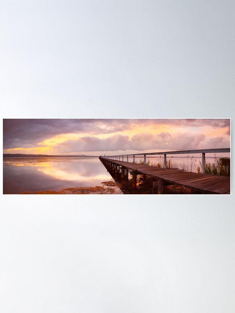 Alternate view of Long Jetty Sunset, New South Wales, Australia Poster
