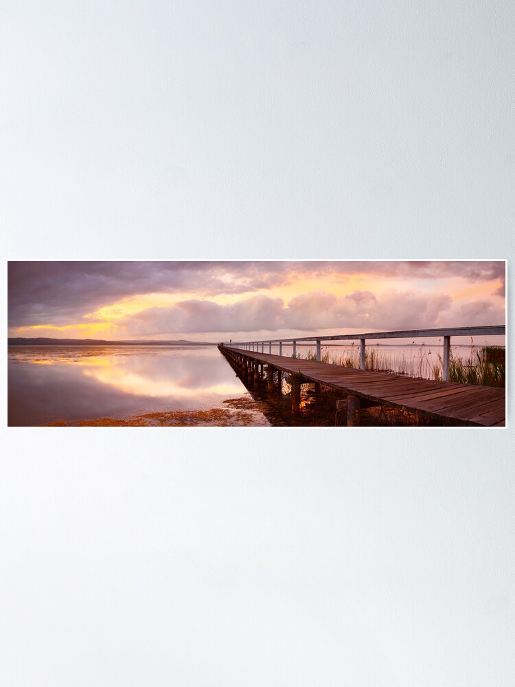 Alternate view of Long Jetty Sunset, New South Wales, Australia Poster