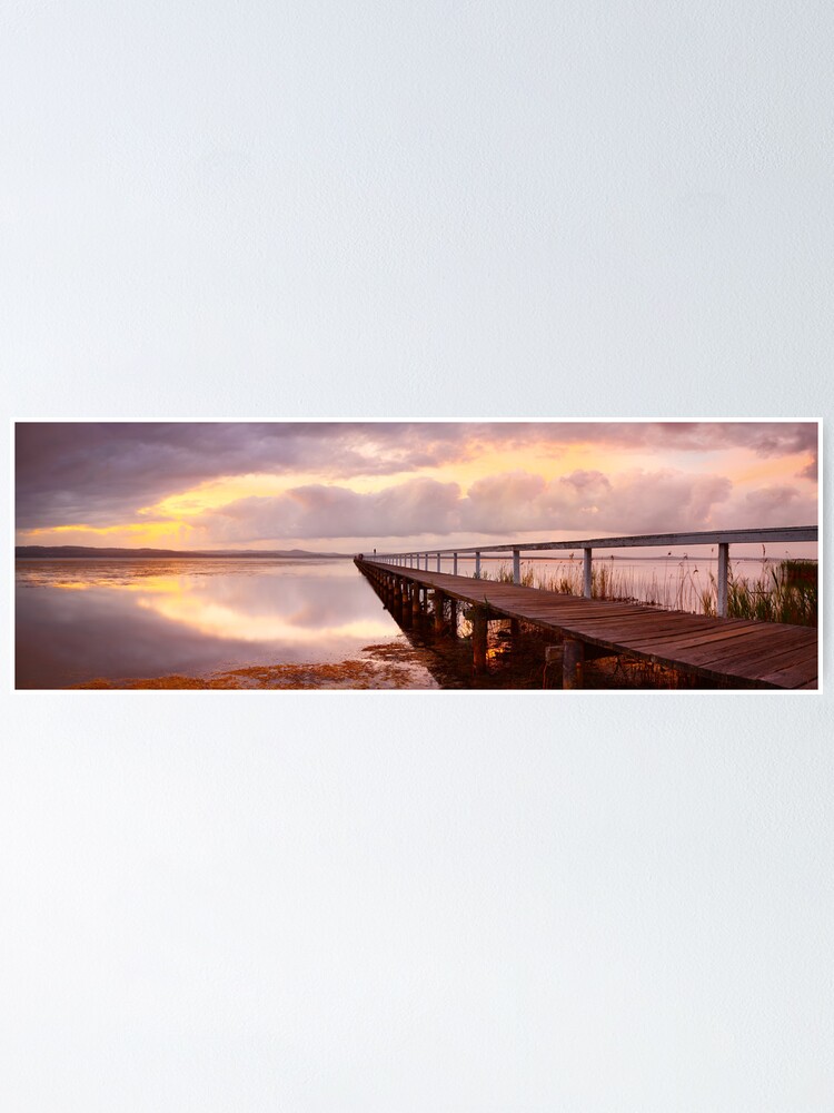 Alternate view of Long Jetty Sunset, New South Wales, Australia Poster