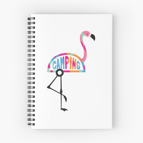 Item preview, Camping Flamingo Cute Pink Flamingo Animal Lover designed and sold by MarkHudson78.