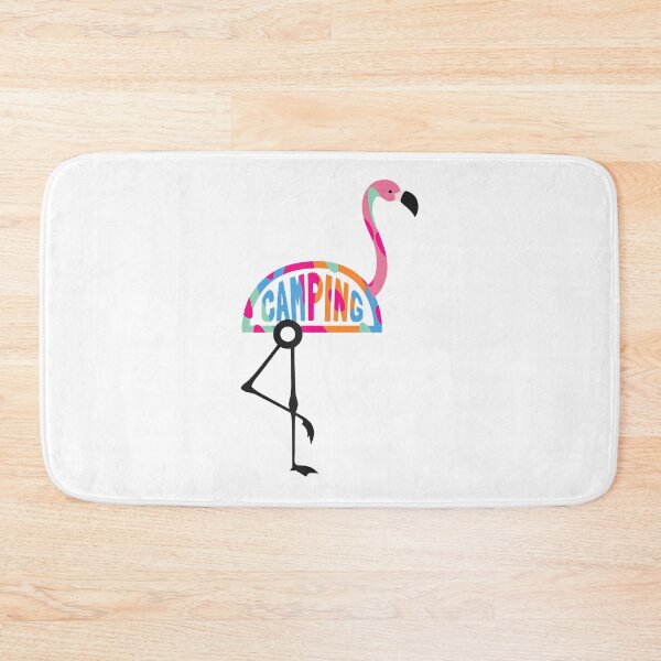 Item preview, Camping Flamingo Cute Pink Flamingo Animal Lover designed and sold by MarkHudson78.
