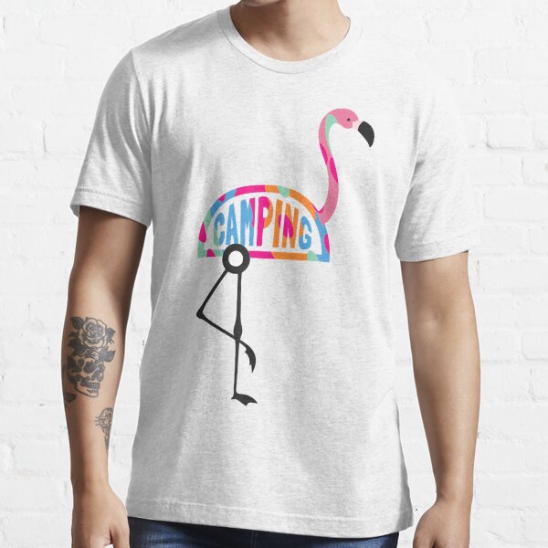 Camping Flamingo T Shirts Redbubble - new roblox camping flamingo