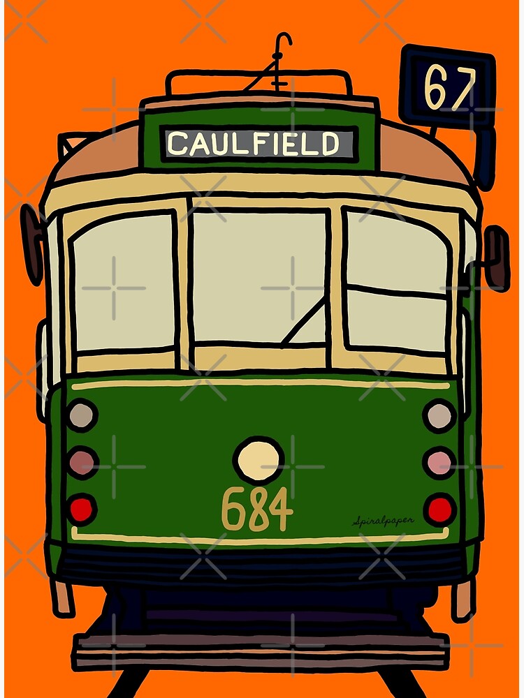 Melbourne Tram - No.67 to Caulfield by spiralpaper