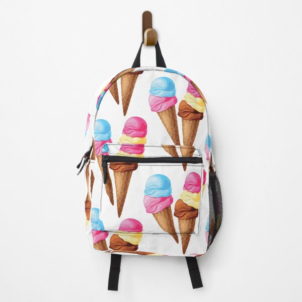 Item preview, strawberry chocolate vanilla ice cream cone clothes designed and sold by charmingthreads.