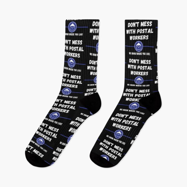 Item preview, - Don't Mess with Postal Workers - designed and sold by LilWildflowers.