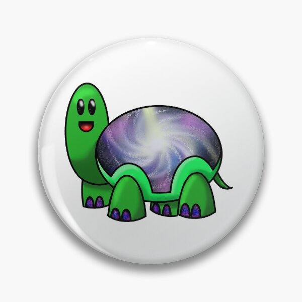 Item preview, Lovely green with purple galactic turtle designed and sold by MossAbbys.