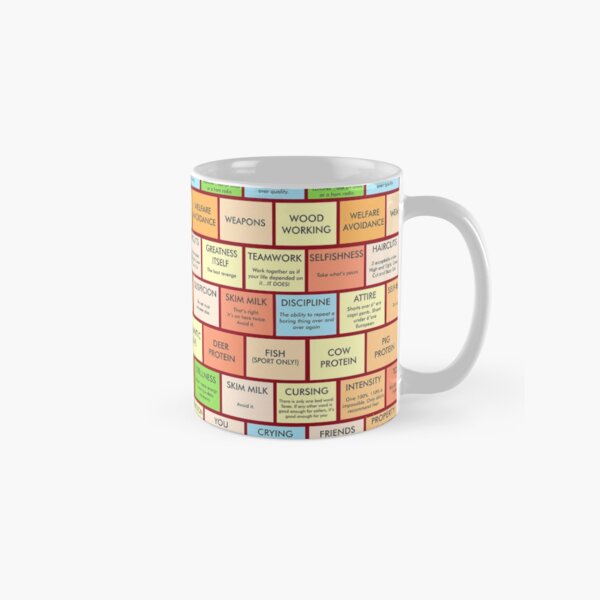 Vista previa del artículo con la obra «Patrón de la pirámide de la grandeza de Ron Swanson», diseñado y vendido por bibliophan.