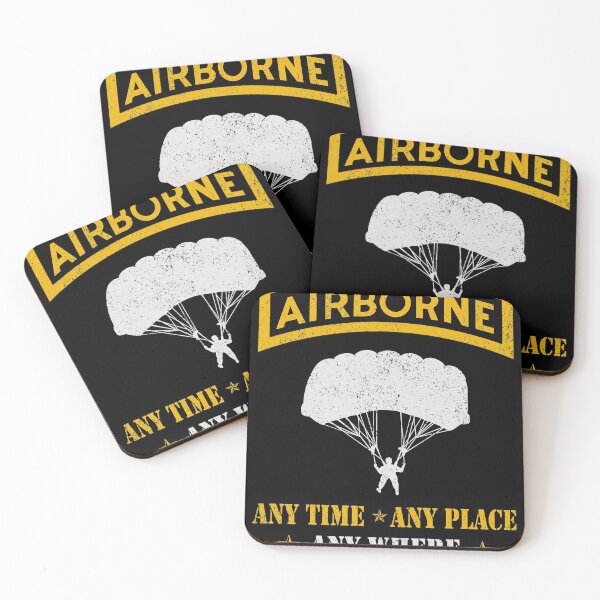 Item preview, Airborne Paratrooper Veteran - Anytime Anyplace Anywhere  designed and sold by Jody49.