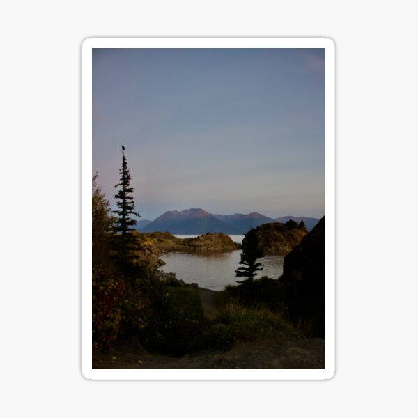 Beluga Point, Alaska Sticker