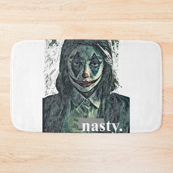 Item preview, Woman dress like a clown with the caption nasty. designed and sold by ILOVETUNA.