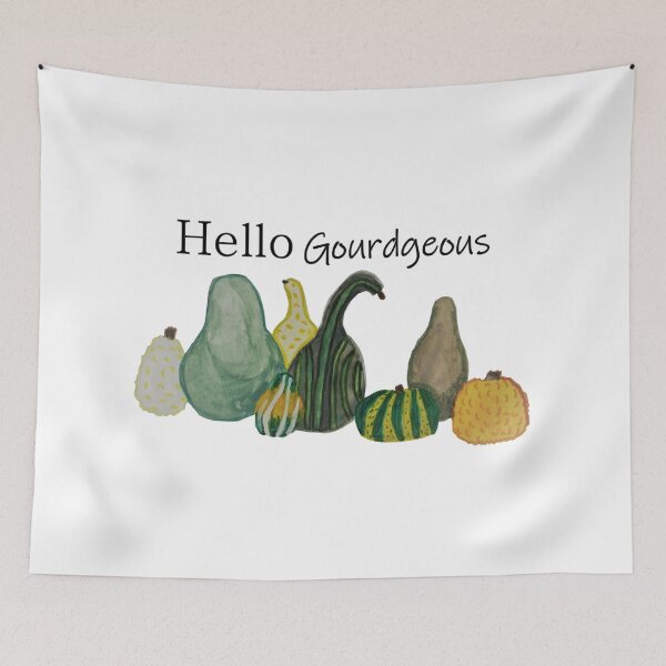 Item preview, Hello Gourdgeous designed and sold by ArtsyRabbit.