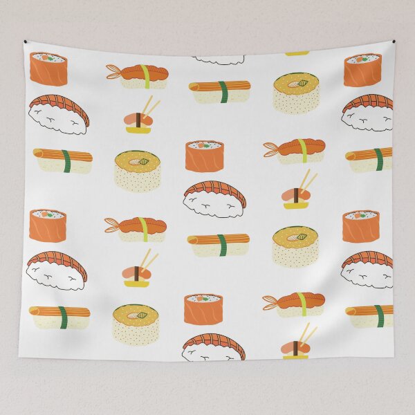 Item preview, Sushi Kawaii designed and sold by Mywaymylife.