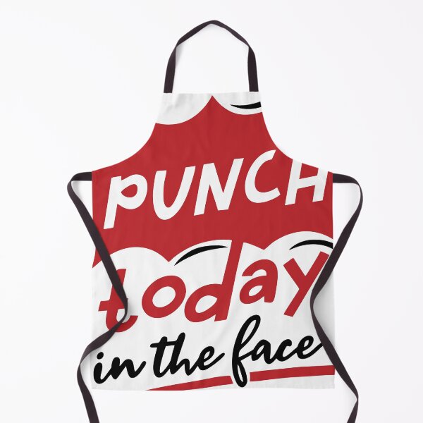 Item preview, Punch Today in the Face shirt merch face mask designed and sold by Joni77.
