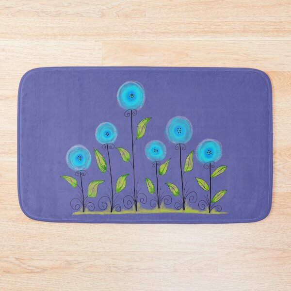 Item preview, Blue Wildflowers  designed and sold by Norma Linda Ventura.
