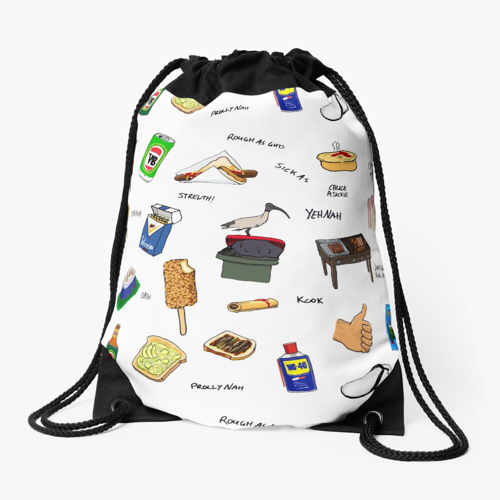 Item preview, Drawstring Bag designed and sold by strayastickers.