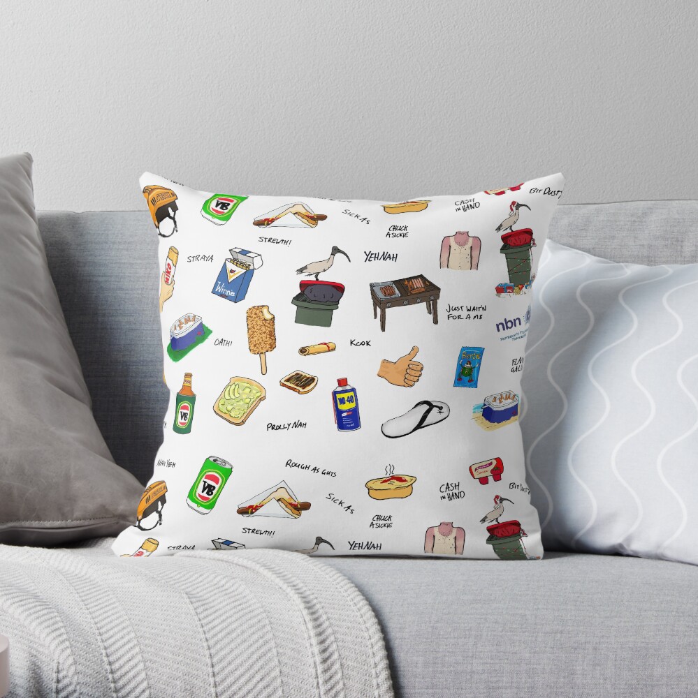 Item preview, Throw Pillow designed and sold by strayastickers.
