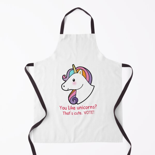 Item preview, VOTE Cute Funny Unicorn Election Artwork designed and sold by CreatedbyJR.