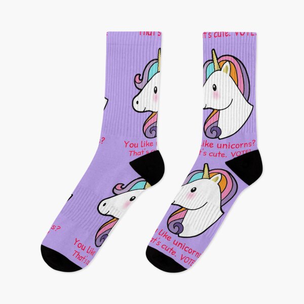 Item preview, VOTE Cute Funny Unicorn Election Artwork designed and sold by CreatedbyJR.