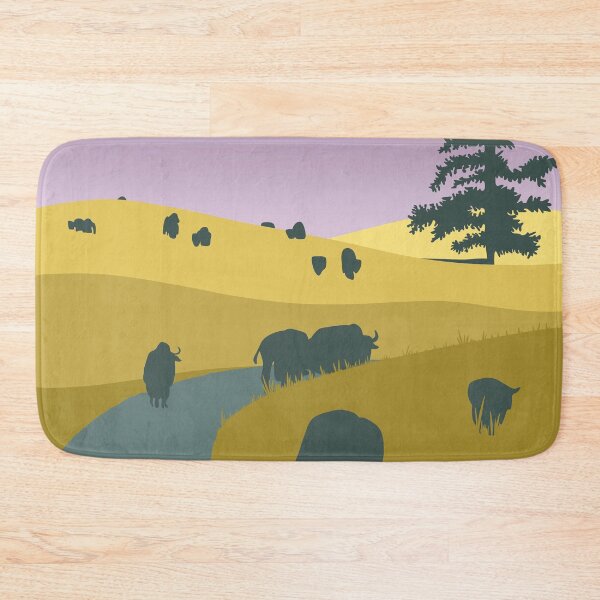 Item preview, National Bison Range Landscape designed and sold by nina-aagaard.