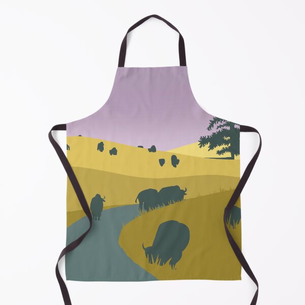 Item preview, National Bison Range Landscape designed and sold by nina-aagaard.
