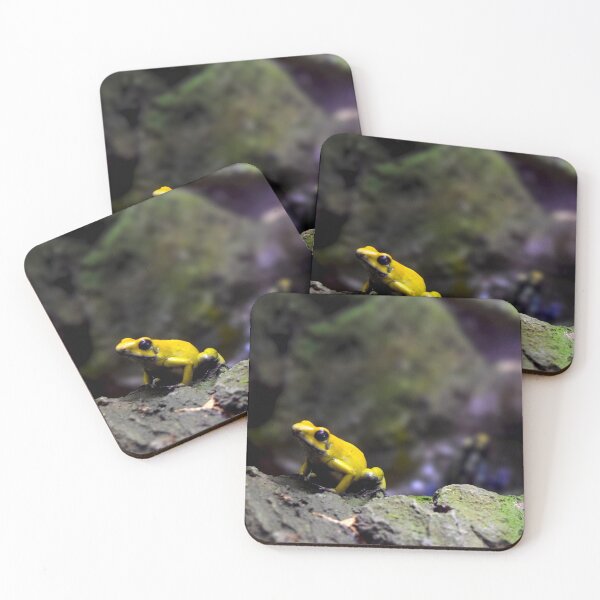 Item preview, Cute Yellow Frog on Rock designed and sold by Bianca Lamont.