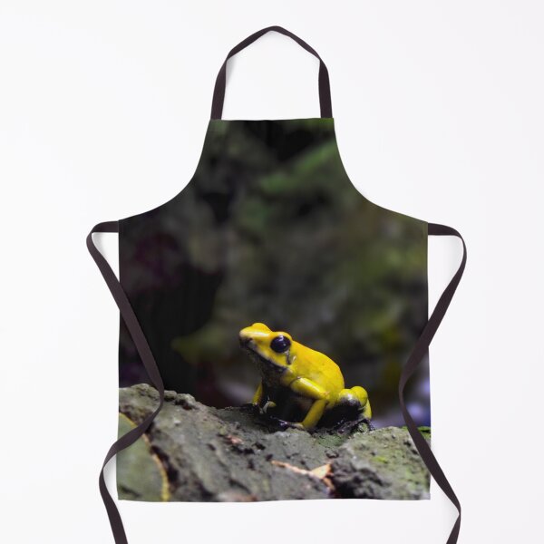 Item preview, Cute Yellow Frog on Rock designed and sold by Bianca Lamont.