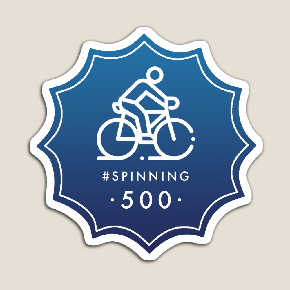 Cycling Badge 500 Milestone | Sticker