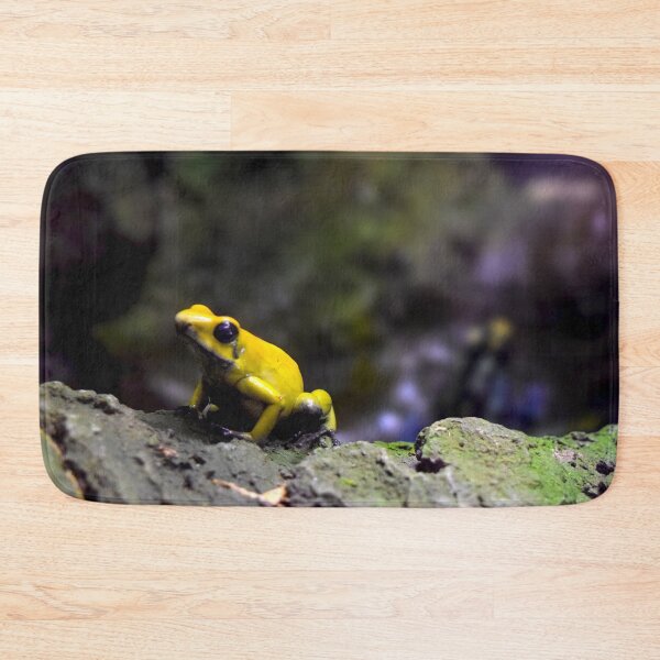 Item preview, Cute Yellow Frog on Rock designed and sold by Bianca Lamont.
